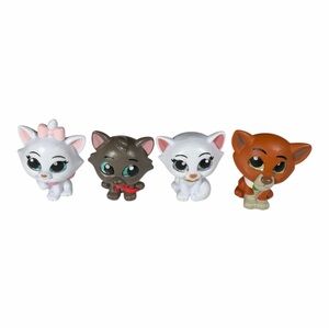 Disney Doorables Aristocats Marie, Berlioze, Thomas O’Malley & Duchess